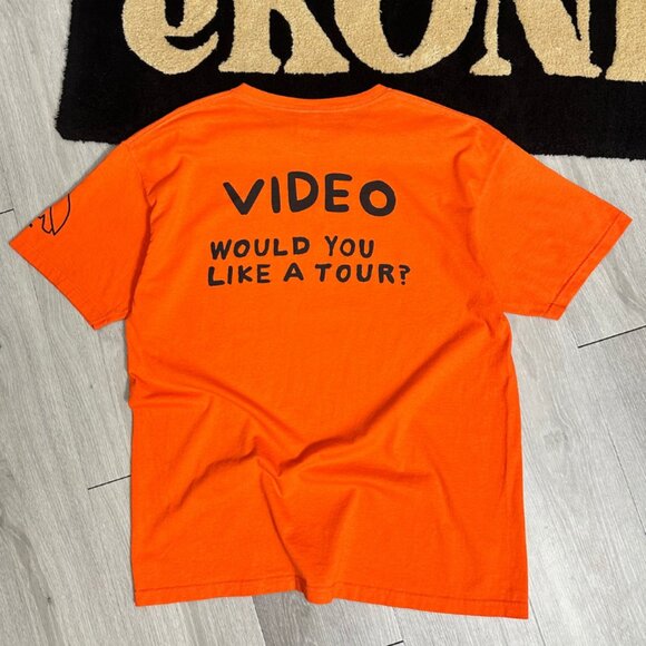 Drake OVO Video Would You Like A Tour Men's Orange T-Shirt - Size XL - Picture 2 of 10